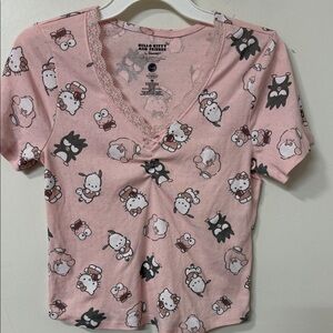 Hello Kitty Pink Short Sleeve Tee